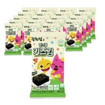 광천김 핑크퐁 유기원초 키즈 조미김 2g, 김, 35개