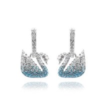 스와로브스키 Iconic Swan 귀걸이 5512577 + 쇼핑백