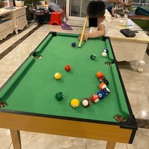 접이식 당구대 카페 펜션 멀티방 4구 쓰리쿠션 아동용, (3.2 CM볼 첨부) 146 cm 단발 탁상 모델