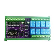 아날로그-디지털 변환기 8ch 0-10V 전압 ADC MODBUS RTU RS485 직렬 포트, 04 DC12V Master RS485