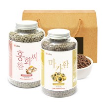 [갑당약초] (세트특가) 마카환+홍화씨환 선물세트(400g+350g) 페루마카 국내산 홍화씨, 단품, 단품