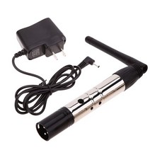 1인방송 라이브장비 Lixada-2.4G Ism Dmx 512 무선 남성 Xlr 송신기 무대 조명 파 파티 안테나 수신기, 03 Male US Plug Black