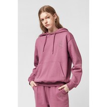 아키클래식 동아쇼핑점 남녀공용 겨울 시즌 오프 빅세일 마지막 특가!!! 루즈핏 ACL 엠브로이더리 기모 후드 티셔츠 인디핑크 AKAKFU211165