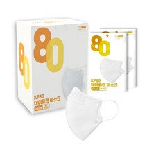 데이플랜 쿨 마스크 대형 KF80 화이트 새부리형, 30매, 1개입