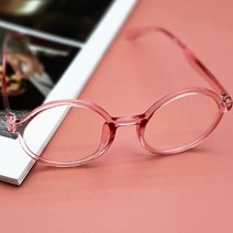 청광 블루라이트 차단렌즈 동그란 코랄뿔테 안경 시력 눈보호 가벼운 여자 남성 컬러 데일리 기본 베이직