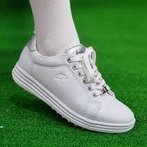 아놀드파마 천연 소가죽 스파이크리스 골프화 여성 남성 연습용 필드용 겸용 심플 스니커즈 커플 추천 하이브리드 방수 골프신발