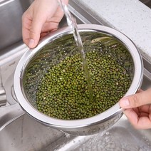 야채물빠짐 상추그릇 채반볼 채망 스텐망 스텐소쿠리