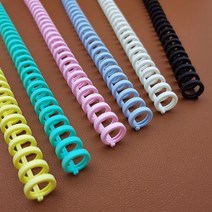 OMB 바인더링 루즈리프 루즈링 30공 제본링 5개입, 노랑, 14mm
