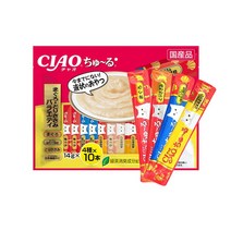 이나바 챠오츄르 대용량 버라이어티 참치+닭가슴살 40P