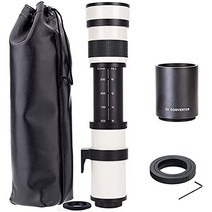 JINTU 420-1600mm 망원 줌 렌즈 F8.3-F16용 캐논 80D 70D Mark III, 기본