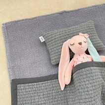 [패드랑] 식물성 오가닉 무형광 순면 침대패드, 그레이