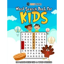Word Search Book For Kids - 100 Large Print Find A Word Puzzles Paperback, Brain Trainer