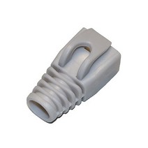 랜 선 poe 테스터기 시험기 네트워크 50 조각 7.0mm UTP/FTP Cat 7 네트워크 케이블 스트레인 릴리프 부츠, 02 Light Grey