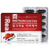 더 리얼 밀크씨슬 리버케어 (1 000mg x 60캡슐) x3박스, 1000mg, 3개