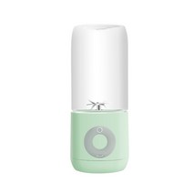 레몬 오렌지 과일 야채 소형 무선 녹즙 원액 착즙기 녹즙기 휴대용 믹서기 전기 usb, 초록