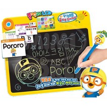 4살아동 한글 영어 사운드 따라쓰는 뽀로로 쓰기패드 컴텨 컴퓨터
