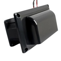 jltRV 사이드 에어 벤트 환기 배기 팬 캐러밴 모터홈 트레일러 캠퍼 보트 해양 요트 DC12V 25W, 01 Black