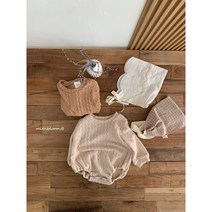 몽스니트슈트 신생아옷 백일 돌 가을베이비옷 블룸비