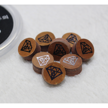 당구 다이아몬드 6겹팁 DS 명우큐 큐가방 카무이초크