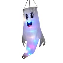 각종 캐릭터 가면 LED 유령 소품 복면 탈 마스크 트리 머리띠코 다스베이더 의상 실리콘 파티 천사링 장식 루돌프 반 관, (라이트)흰색유령드라이어, A