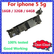 메인보드 12세대 13세대 100% 좋은 작동 원래 마더 보드 아이폰 5 5s 16gb 32gb 전체 잠금 해제 메인 IOS