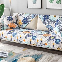 커버 2인용 쇼파리폼 덮개 가죽 3인용 1인용 사계절 쇼파천갈이 리클라이너쇼파 가죽, 꽃무늬