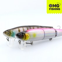 오마이갓피싱 가이아 110F 빅베이트 스윔베이트 관절 배스 플로팅 마이키, GE-005