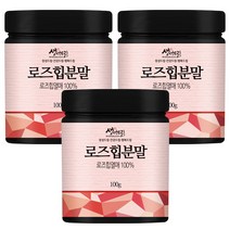 로즈힙 분말 가루 100g x 3통 (총900g) 폴란드, 3개, 단품