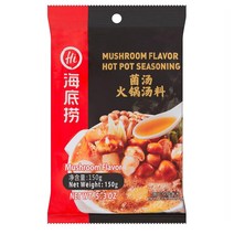 Hot Pot 핫팟 시즈닝 머쉬룸 150g x4팩