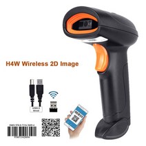 무선바코드스캐너 pda 휴대용 무선 바코드 스캐너 유선 1D 2D QR PDF417 리더 소매점 물류 창고, 02 H4W Wireless 2D