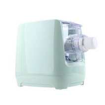 제면기 칼칼국수 자동 국수 뽑는 기계 면 반죽 가정용반죽기 전기 칼국수 메이커 스틸 롤러 프레스 시터 신선한 탄소 스마트 만두, 라이트 그린, 220V, UK