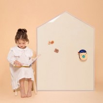 [바보사랑] 릴리후스 원톤 L 유아 자석 칠판 보드, 상세 설명 참조, 색상:블루 / 프레임:네츄럴