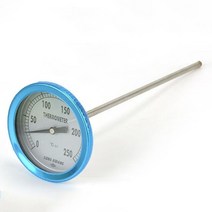 튀김 온도계 아날로그 치킨 기름 조리 요리 중, 중 8.5x18