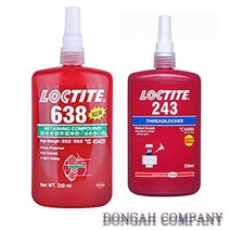 록타이트 혐기성 나사고정제 272/638/243 250mll, 상품선택, 272(250ml)