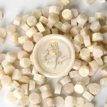 미화부장 실링 왁스 인장 씰링 스탬프 비즈 리필 대용량 500g, 진주펄글로시
