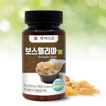 보스웰리아정 500mg x 100정 인도산 HACCP 인증제품, 600mg x 90정, 1개