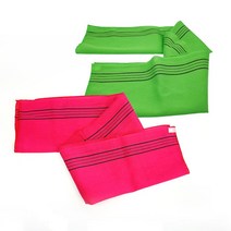 목욕탕 세신용 깔끔 때밀이 타올 대형 5개 세신타월 때타올 목욕탕타월 욕실소품 때밀이수건 때밀이타올, 국산 등밀이때타올(핑크)