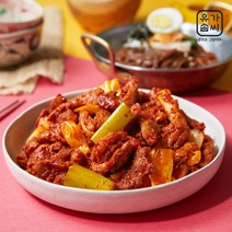유가솜씨 닭갈비 4가지맛 600g (2~3인분), [제품선택]:04. 땡초 닭갈비 600g (땡초간장맛)