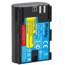 캐논 카메라 배터리 캐논 2650mAh 캐논 5D Mark II III IV 80D 70D 60D 6D EOS 5Ds, 협동사, 1PCS 배터리