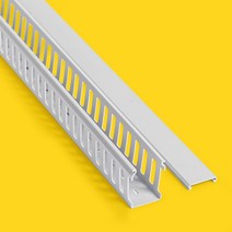 동성 PVC 덕트 30X40 난연성 전선 DUCT 케이블 닥트 2M 커버포함, DS-3040