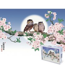 퍼즐피플 동양화 직소퍼즐 모음, 부귀복당 500피스, 퍼즐유액 포함, 500p