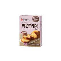 큐원 홈메이드 파운드 케익 믹스 500g 케이크 가루 분말 파우더 만들기, 2개