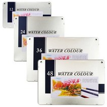 12색 문화 수채 파스텔 12색 디자인용품 색연필12색 마카 수채 색연필 문화 화방 TSWB7E6AF 씨앗연필 색연필, 본상품선택