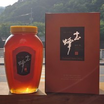 지리산 천연 석청꿀 목청꿀 토종 벌꿀 1.2kg 2.4kg, 천연 목청꿀 2.4kg