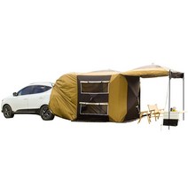 Apnoo 22년 추천형 다용도 차량용 원터치 도킹텐트 420D PU/UN50+ 차박텐트, 3~4인용(고등형), 그린