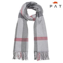 PAT 레이온 체크 광폭 머플러