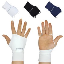 골프 손등가리개 손등장갑 오른손 자외선차단, 검정색(오른손1장)