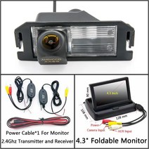 AHD 1280x720 차량 후방 카메라 현대 제네시스 쿠페 2008- HB20HB20X I20 FD, 13 C Wireless 4.3inch F