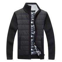 방풍 플리스 니트집업 패딩자켓