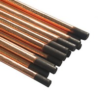 알루미늄 용접봉 공기 탄소 아크 가우 징 막대 DC 가스 건 전극 4-10mm 용 구리 원형 흑연 5 피스, 04 8mm